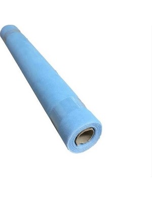 Tatlı Günler Elite Grek Tül Süs Tülü Kapı Süsü Bebek Şekeri Nikah Şekeri Süsleme Mavi En: 70 cm 10 Metre