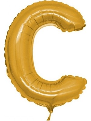 Tatlı Günler Folyo Balon Harf C Altin 32 INC70 cm