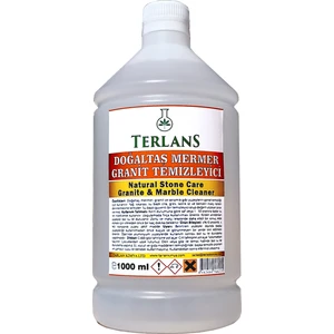 Terlans Doğaltaş Mermer Granit Temizleyici 1000 ml Dış Mekan Natural Stone Care Marble Cleaner