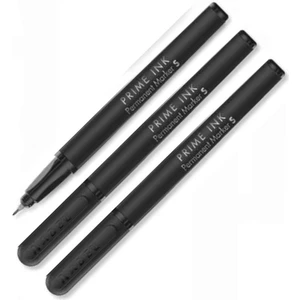 Siyah Asetat Kalemi Permanent S 0,4mm 3 Adet