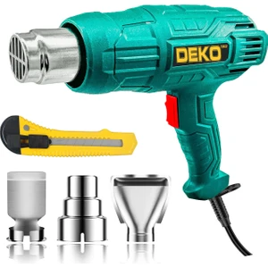 DKT4200 Akım Korumalı Rezistans Sıcak Hava Isı Tabancası 2 Kademeli 4200W ve Maket Bıçağı