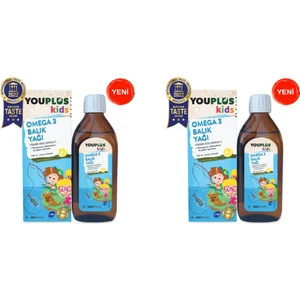Kids Omega 3 150 ml Şurup 2 Adet