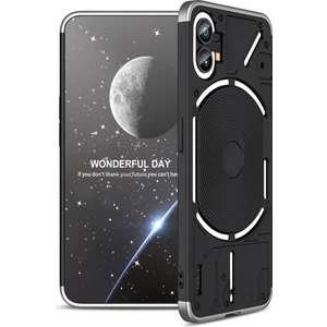 Nothing Telefon 1 Oyma Zırh Anti-Damla Ekleme Renk Sert Pc Koruması Cep Telefonu Kılıfı Kapağı (Yurt Dışından)