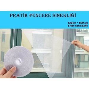 Tolun Group Ayarlanabilir Pratik Tül Pencere Sinekliği Yıkanabilir