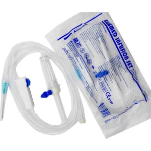 Serum Seti 21G Yeşil - Y Portlu - 10 Adet