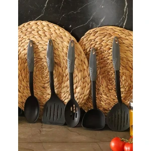 Atabey Home Bambum Pratik - 5 Parça Servis Seti Antrasit