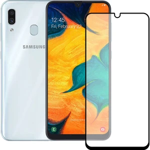 Samsung Galaxy A30 / A50 Ekran Koruyucu Seramik Mat Nano 9d Tam Kaplama Siyah