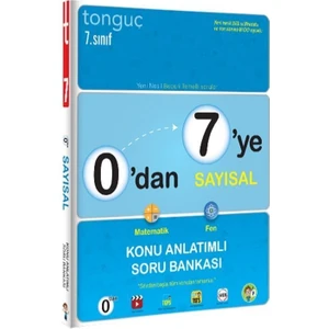 Tonguç Akademi 0'dan 7'ye Sayısal Konu Anlatımlı Soru Bankası