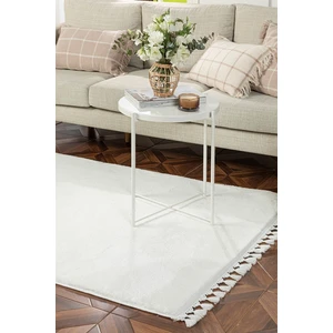 Saraz Halı Comfort Puffy Peluş Halı Gri Puffy Saçaklı