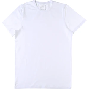 North Ice Bisiklet Yaka Düz Beyaz Erkek T-Shirt NI202210504