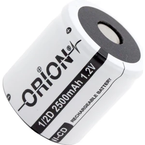 1.2V Ni-Cd 1/2d 2500MAH Şarj Edilebilir Pil
