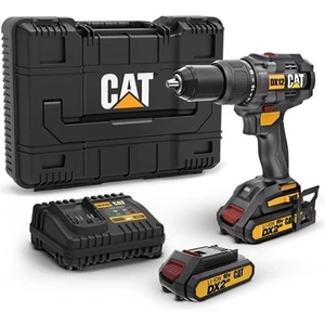 DX12 18VOLT/2.0AH Li-Ion Çift Akülü Kömürsüz Profesyonel Şarjlı Darbeli Matkap