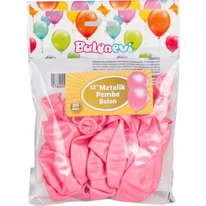 Tatlı Günler Balon "metalik Pembe" 20'li Pk
