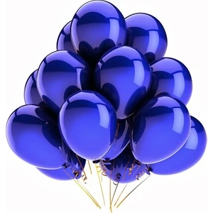 Tatlı Günler Kbk Market 25 Adet Metalik Lateks Balon Mor Renk