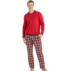Erkek Pijama Takımı 30922 - Kırmızı