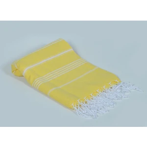 Buldanstore Sultan Peştemal (Sarı) 90*175 cm Banyo Plaj Havlusu %100 Pamuk