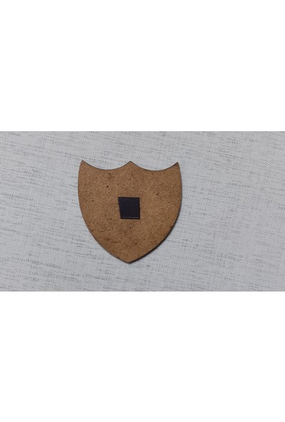 Kara Bilişim 6x6 cm Denizlispor Logolu Magnet