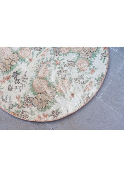 Eskitme Halı, Türk Halısı, Halı, 85X85 cm Turuncu Halı, Bohemsı Küçük Halı, Bahçe Duvar Asma Halı, fiyatları