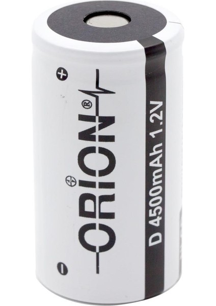 1.2V Ni-Cd D 4500 Mah Büyük Boy Şarj Edilebilir Pil