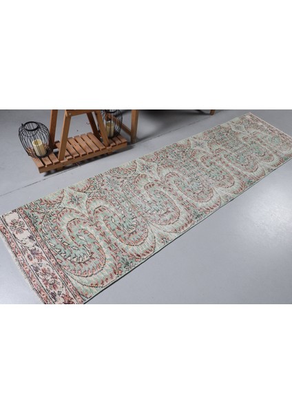 Türk Halısı, Eskitme Halı, Halı, 80X296 cm Yeşil Halı, Kabilesı Merdiven Halı, Mutfak Halı, 8862 fiyatları