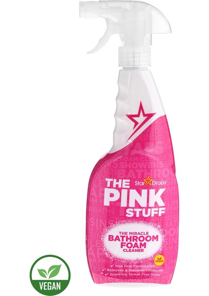 The Pink Stuff Mucizevi Banyo Köpük Temizleyici 750 ml