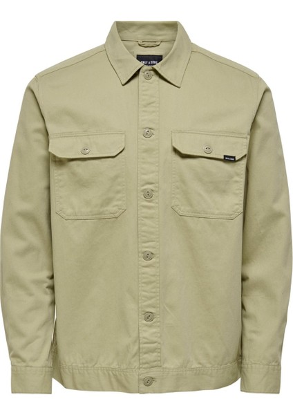 Onssilvio Ls Pocket Overshirt Erkek Gömlek