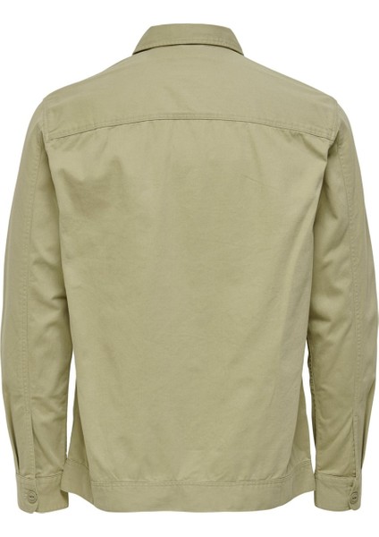 Onssilvio Ls Pocket Overshirt Erkek Gömlek