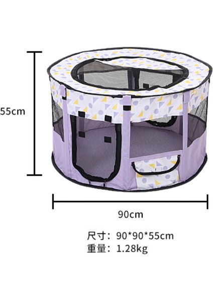 Katlanabilir Pet Kedi Köpek Çadır Kafesi 110 x 55 cm (Yurt Dışından) fiyatları