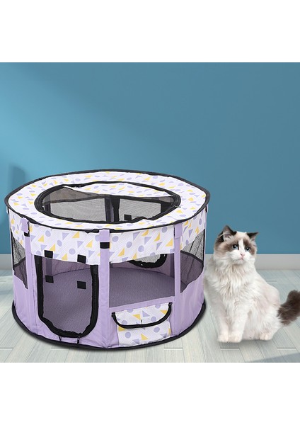 Katlanabilir Pet Kedi Köpek Çadır Kafesi 110 x 55 cm (Yurt Dışından) indirimleri