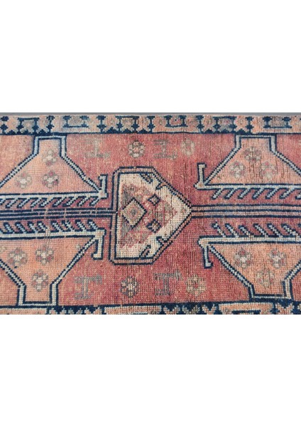 81X321 Cm Mavi Kilim, Bahçe Kilim, Koridorsı Kilim, 10780