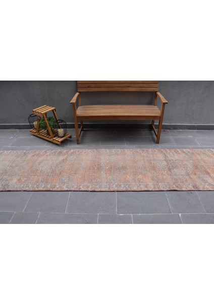 Türk Halısı, Eskitme Halı, Halı, 84X408 Cm Gri Halı, Ofice Koridor Halı, El Dokuma Merdiven Halı, 5 fırsatları