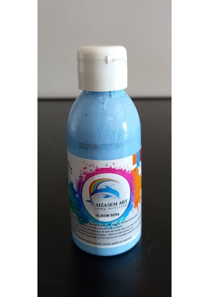Turkuaz Akrilik Silikon Boyalı ŞIŞE100ML
