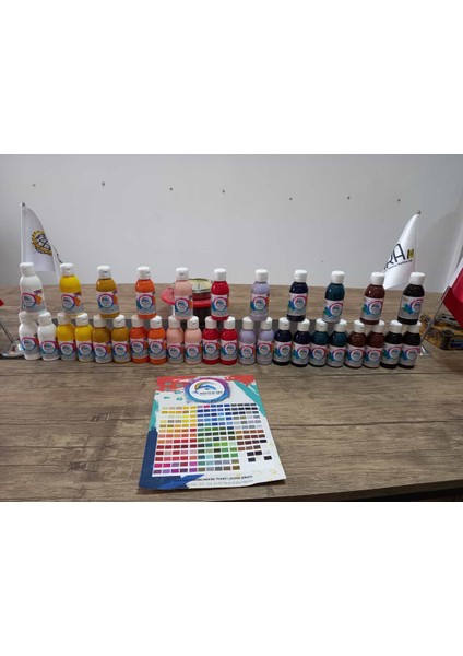 More Akrilik Silikon Boyalı Şişe 100ML