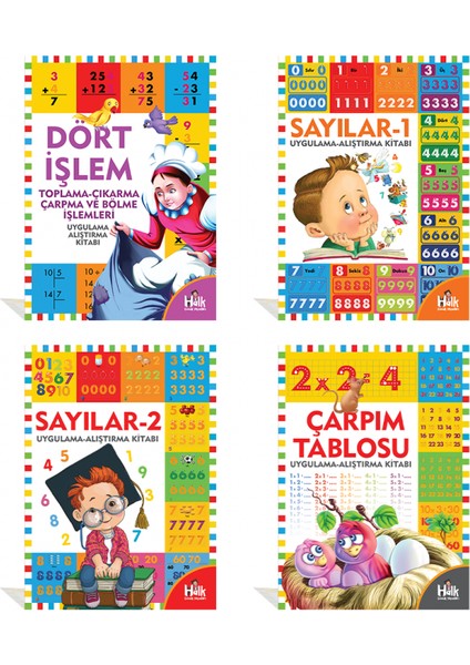 Süper Matematik Seti (4 Kitap Takım)