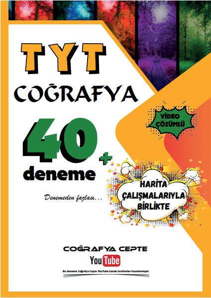 Tyt Coğrafya Deneme - Coğrafya Cepte 40 Tyt Denemesi - Video Çözümlü