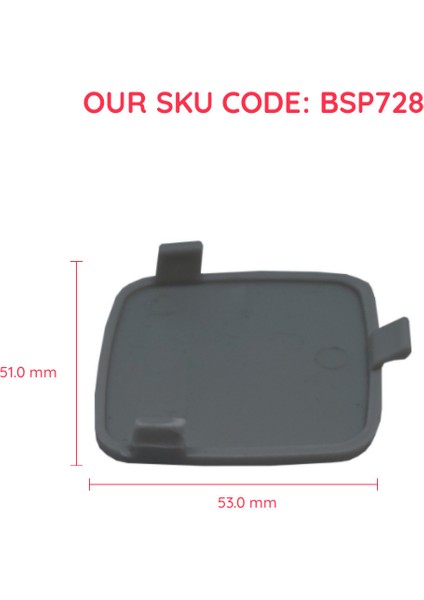 BSP728 Ford Focus Sedan 05-08 İçin Arka Çeki Demir Kapağı 5M51F17K922BA fiyatları