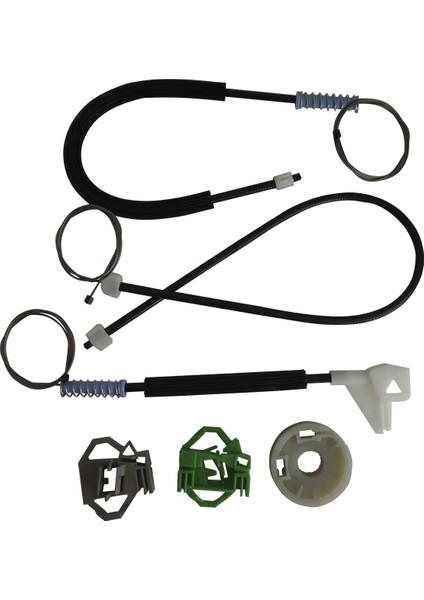 VW Polo Classic 6V2 6KV2 Variant 6V5 Caddy MK2 9K9 9U 6K4837402P İçin Ön Sağ Cam Kriko Tamir Seti