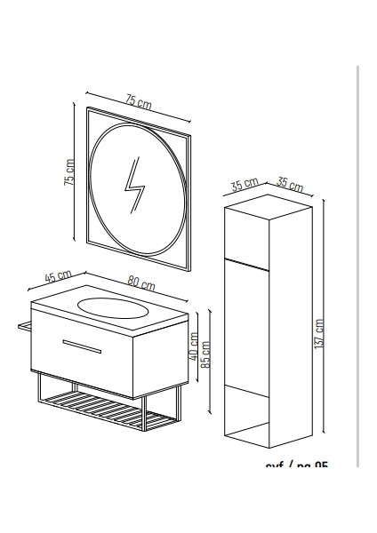 Studio Banyo Dolabı
