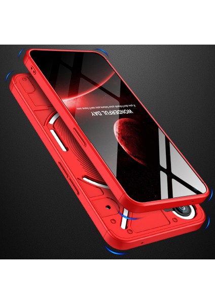 Nothing Telefon 1 Oyma Zırh Anti-Damla Ekleme Renk Sert Pc Koruması Cep Telefonu Kılıfı Kapağı (Yurt Dışından) fiyatları