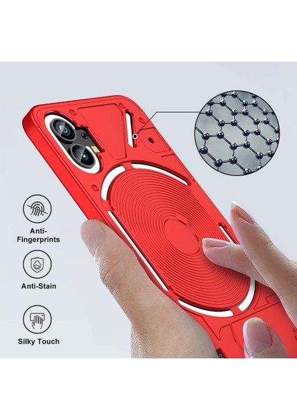 Nothing Telefon 1 Oyma Zırh Anti-Damla Ekleme Renk Sert Pc Koruması Cep Telefonu Kılıfı Kapağı (Yurt Dışından) fırsatları