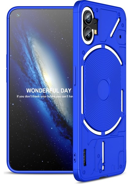 Nothing Telefon 1 Oyma Zırh Anti-Damla Ekleme Renk Sert Pc Koruması Cep Telefonu Kılıfı Kapağı (Yurt Dışından)