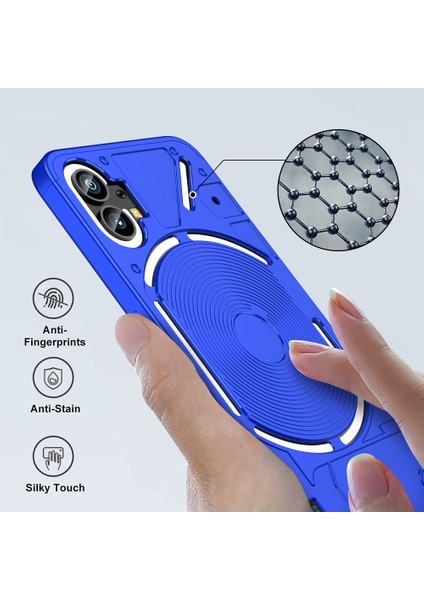 Nothing Telefon 1 Oyma Zırh Anti-Damla Ekleme Renk Sert Pc Koruması Cep Telefonu Kılıfı Kapağı (Yurt Dışından) indirimleri