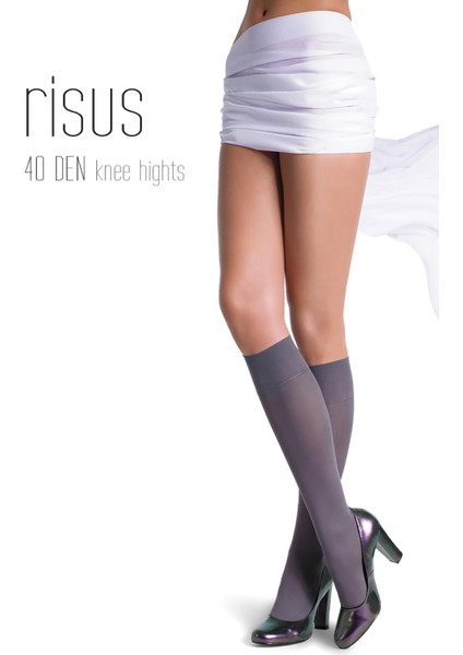 Micro 40 Mat Dizaltı Çorap Risus
