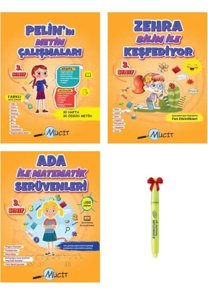 3.sınıf Pelin ile Metin Zehra ile Bilim Ada ile Matematik Çalışmaları
