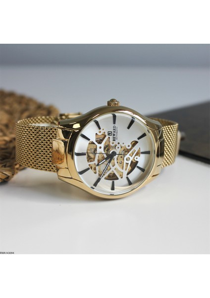 RWA143094 Vıp Otomatik Gold Çelik Erkek Kol Saati fiyatları