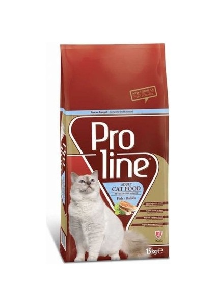 Proline Balıklı Yetişkin Kedi Maması 15 kg