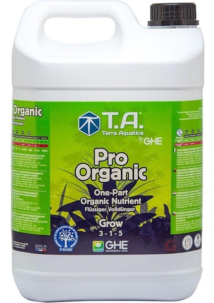 Pro Organic Grow 5 Litre