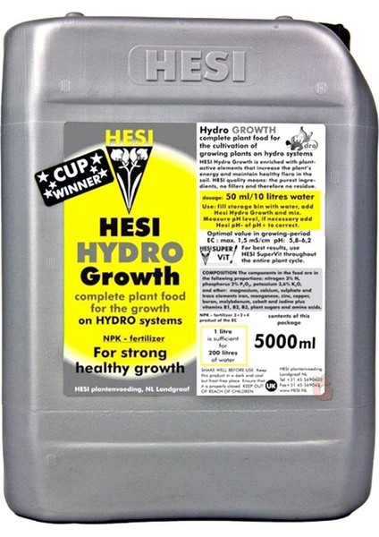 Hydro Grow 5 Litre