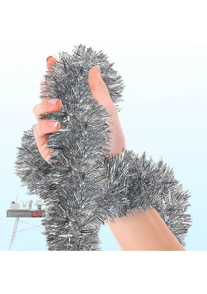 Parti Boyun Simi, 7 cm x 2 mt - Gümüş modelleri