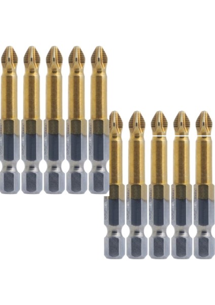 Ph2 Yıldız Bits Uç 70 mm S2 10 Parça
